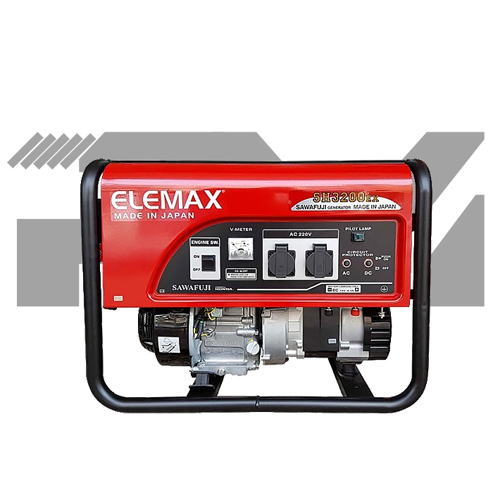 موتور برق بنزینی المکس مدل HS3200EX توان 2.2 کیلووات تک فاز