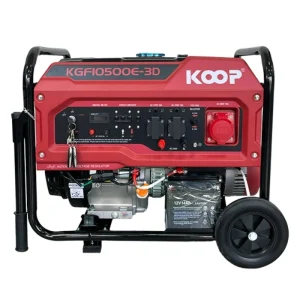 موتور برق بنزینی کوپ مدل kgf10500e-3d تک فاز 9 کیلووات استارتی
