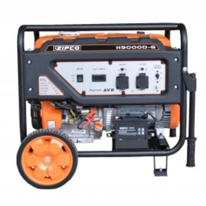 موتور برق بنزینی زیپکو H9000D 8 کیلو وات با AVR