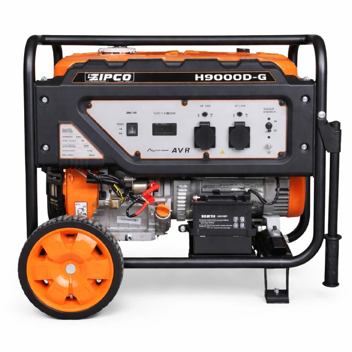 موتور برق بنزینی زیپکو H9000D 8 کیلو وات با AVR