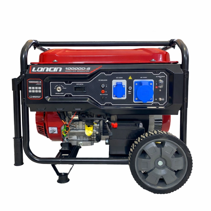 موتور برق بنزینی لانسین LC10000D-S با توان 10 کیلووات مناسب مصارف صنعتی و کشاورزی